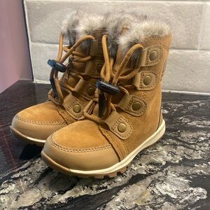 SOREL Toddler Lined Winter Boots Size 8